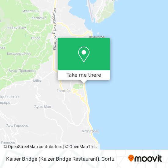 Kaiser Bridge (Kaizer Bridge Restaurant) map