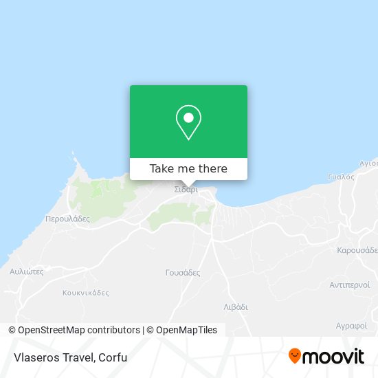 Vlaseros Travel map