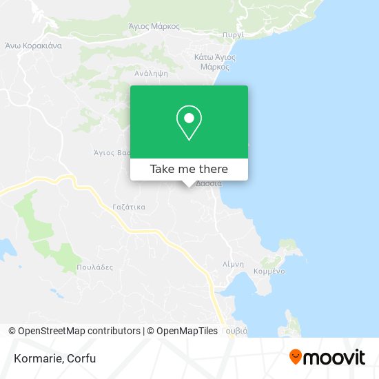 Kormarie map