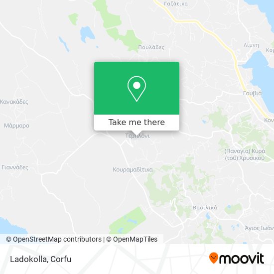 Ladokolla map