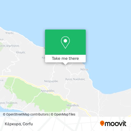 Κέρκυρα map