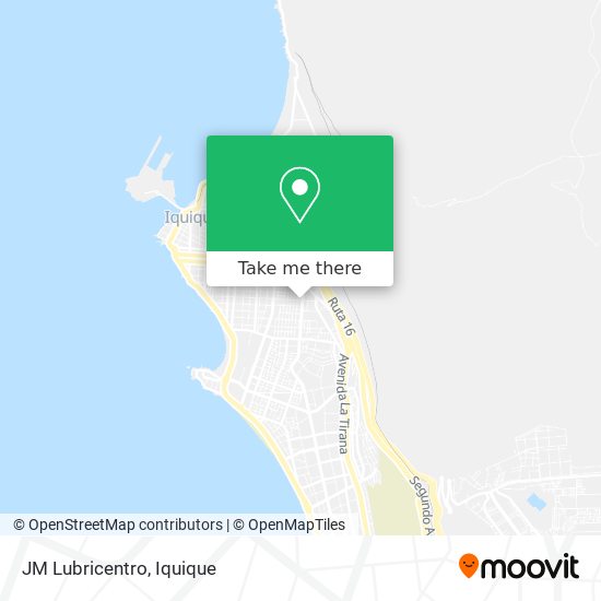 Mapa de JM Lubricentro
