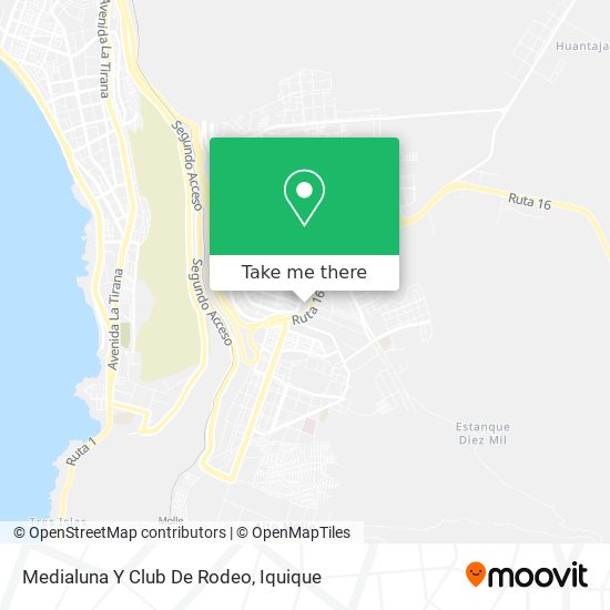 Medialuna Y Club De Rodeo map