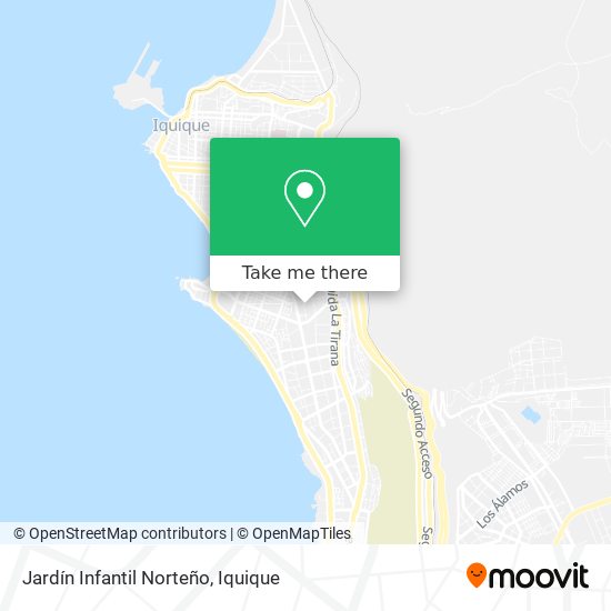 Mapa de Jardín Infantil Norteño
