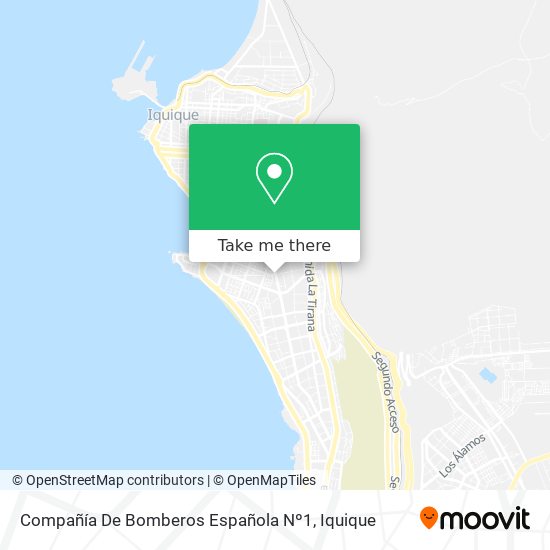 Mapa de Compañía De Bomberos Española Nº1