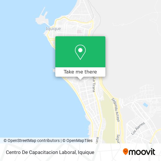 Centro De Capacitacion Laboral map
