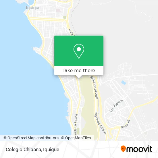 Colegio Chipana map