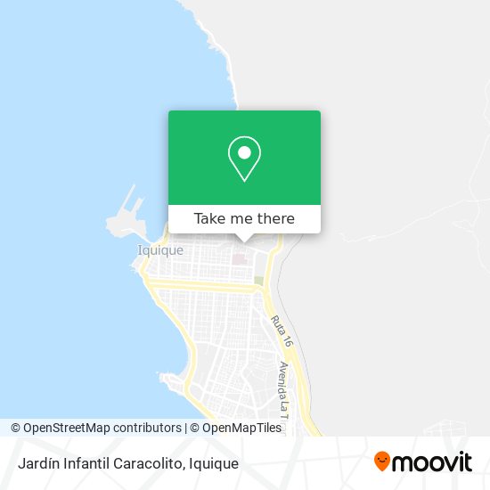 Jardín Infantil Caracolito map