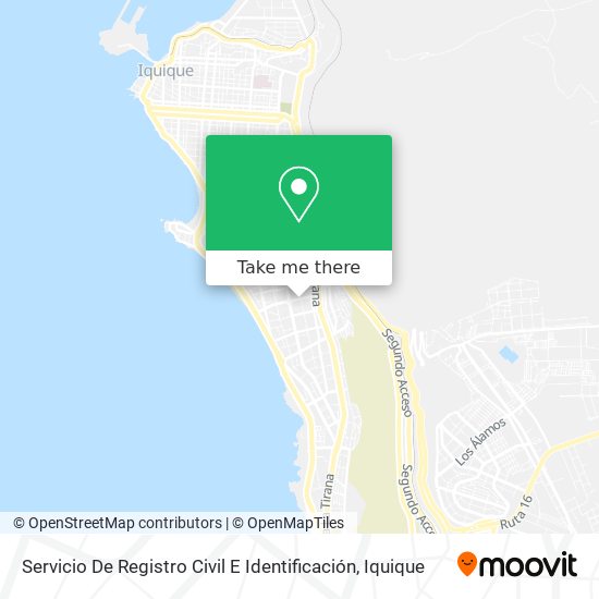 Servicio De Registro Civil E Identificación map