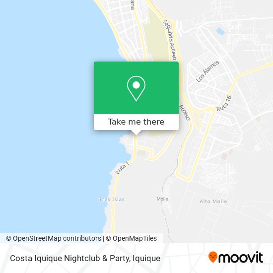 Costa Iquique Nightclub & Party map