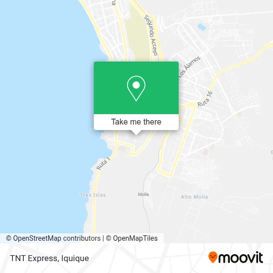 Tnt Express map