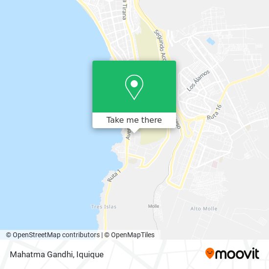 Mahatma Gandhi map