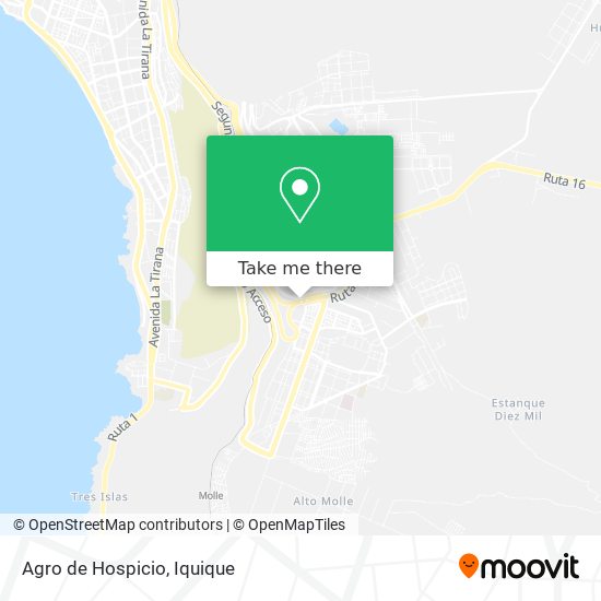 Mapa de Agro de Hospicio
