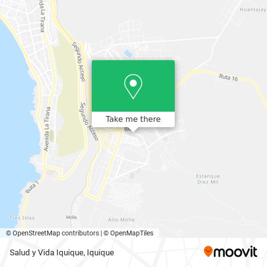 Mapa de Salud y Vida Iquique