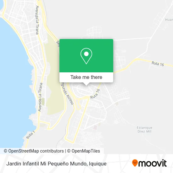 Jardín Infantil Mi Pequeño Mundo map