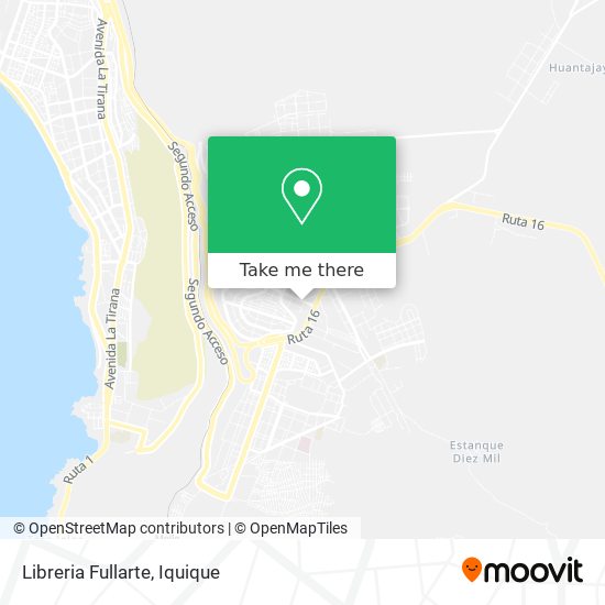 Libreria Fullarte map