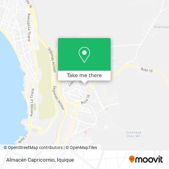 Almacén Capricornio map