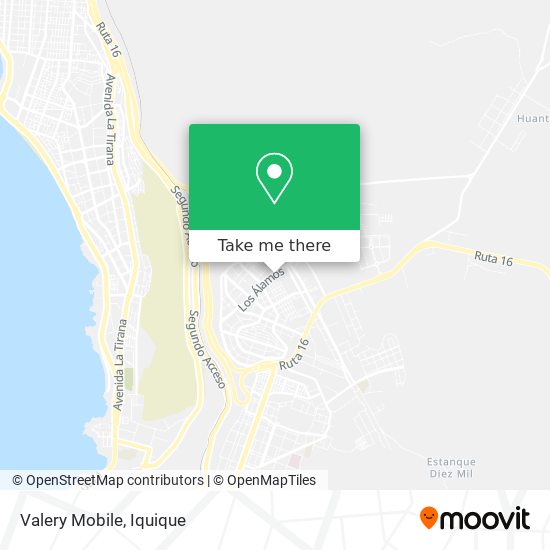 Valery Mobile map