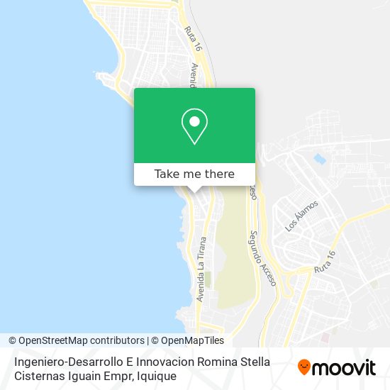 Ingeniero-Desarrollo E Innovacion Romina Stella Cisternas Iguain Empr map