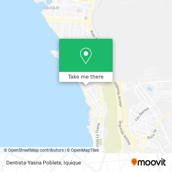 Dentista-Yasna Poblete map