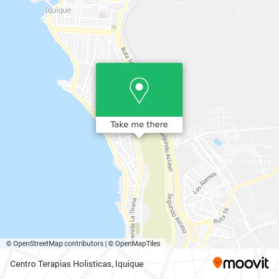 Centro Terapias Holisticas map