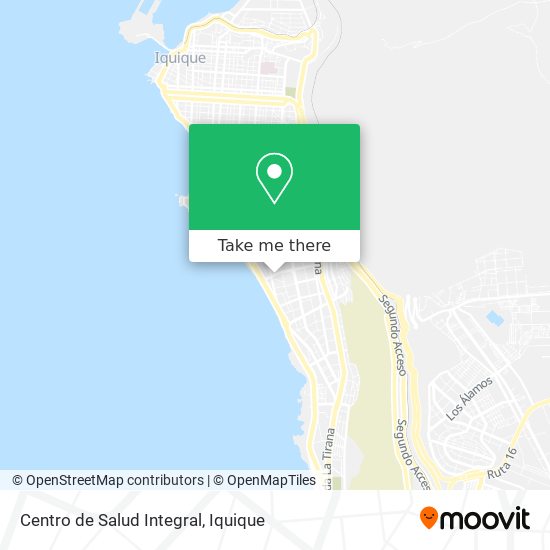 Mapa de Centro de Salud Integral