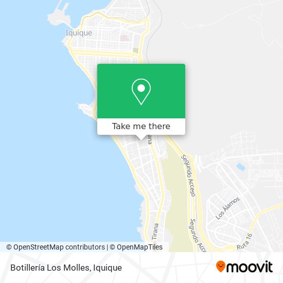 Botillería Los Molles map