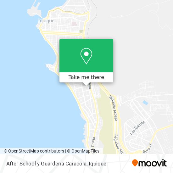 After School y Guardería Caracola map