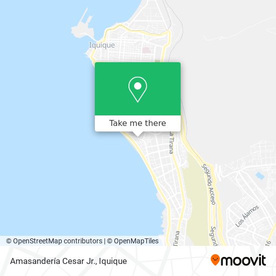 Amasandería Cesar Jr. map