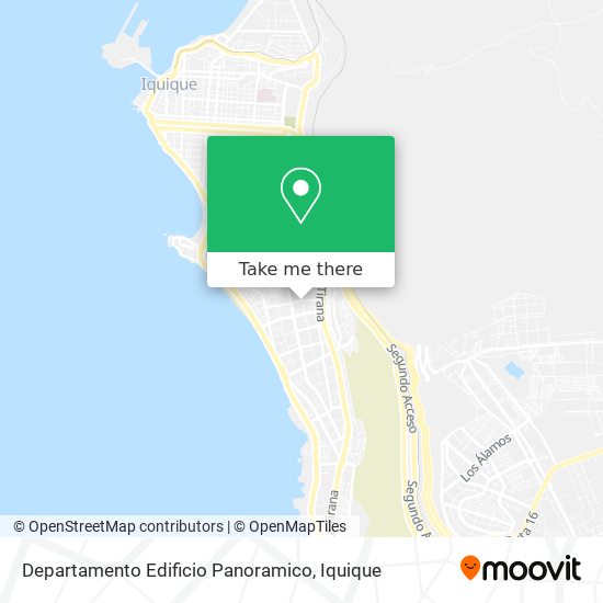 Departamento Edificio Panoramico map