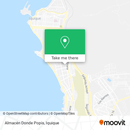 Mapa de Almacén Donde Popis