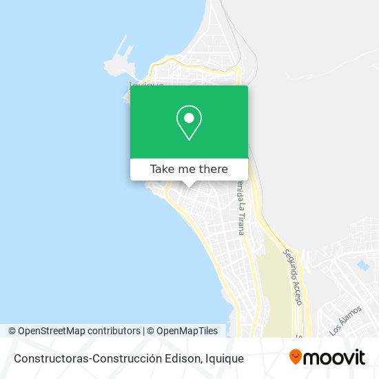 Constructoras-Construcción Edison map