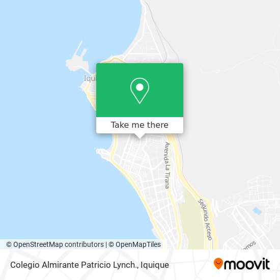 Colegio Almirante Patricio Lynch. map