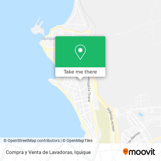 Compra y Venta de Lavadoras map