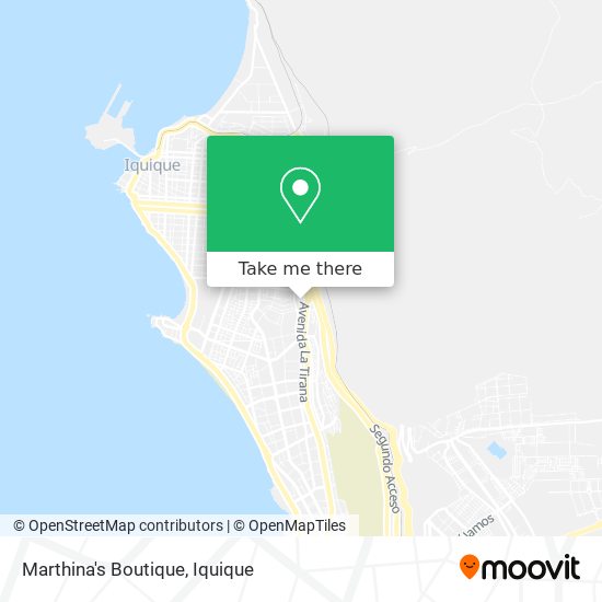 Mapa de Marthina's Boutique