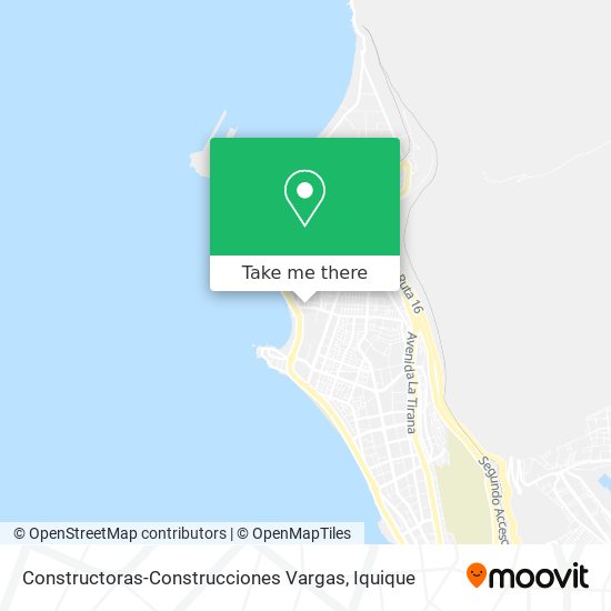 Mapa de Constructoras-Construcciones Vargas