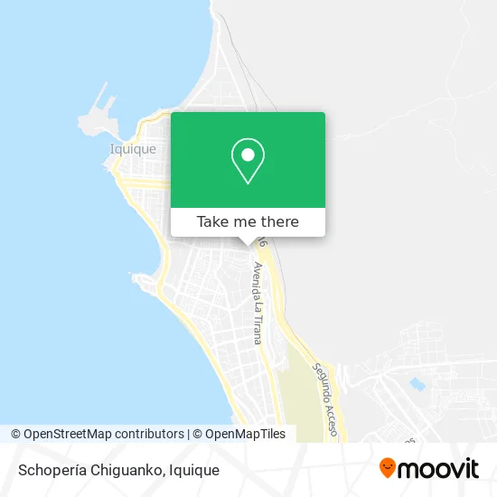 Schopería Chiguanko map