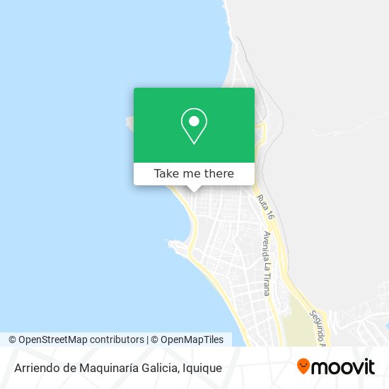 Arriendo de Maquinaría Galicia map