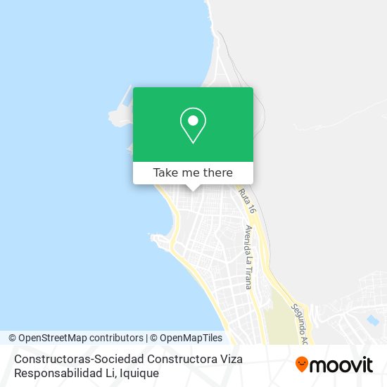 Mapa de Constructoras-Sociedad Constructora Viza Responsabilidad Li