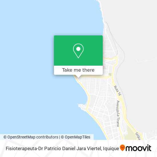 Fisioterapeuta-Dr Patricio Daniel Jara Viertel map