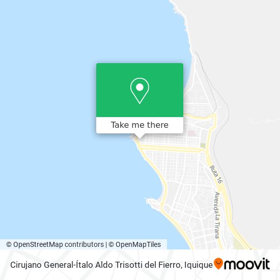 Mapa de Cirujano General-Ítalo Aldo Trisotti del Fierro