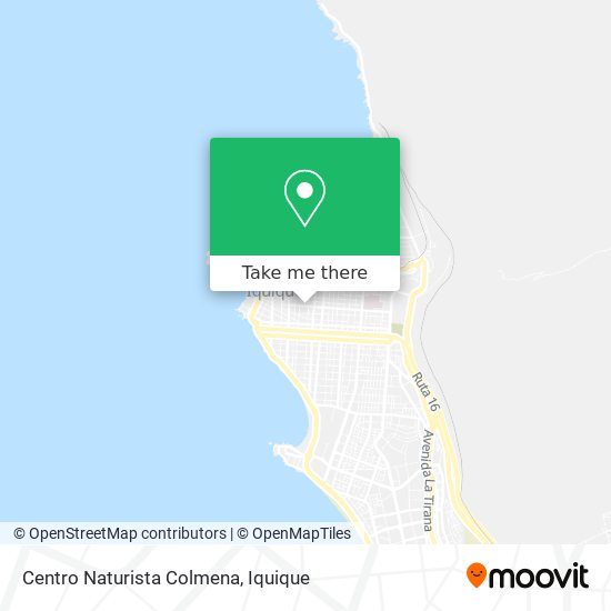 Mapa de Centro Naturista Colmena