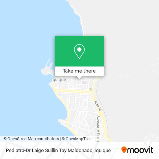 Pediatra-Dr Laigo Suillin Tay Maldonado map