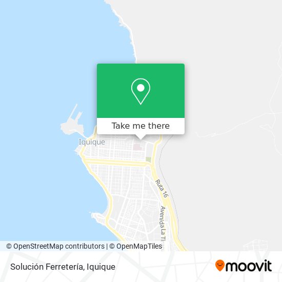 Mapa de Solución Ferretería
