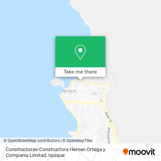 Mapa de Constructoras-Constructora Hernan Ortega y Compania Limitad