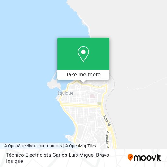 Técnico Electricista-Carlos Luis Miguel Bravo map