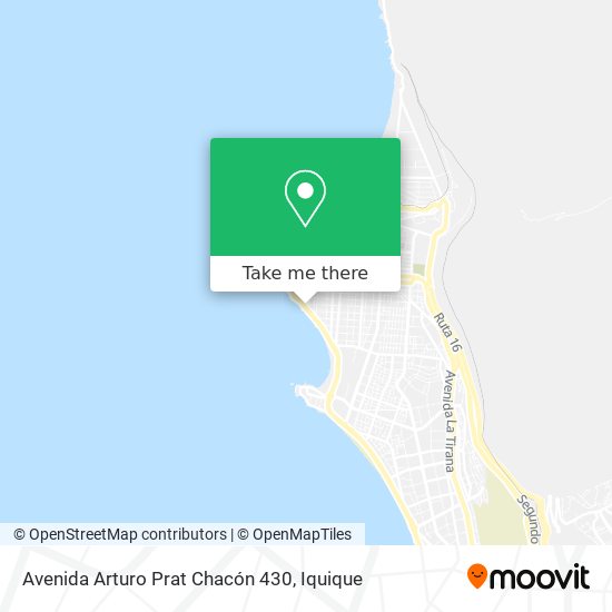 Mapa de Avenida Arturo Prat Chacón 430