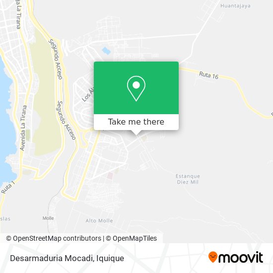 Desarmaduria Mocadi map