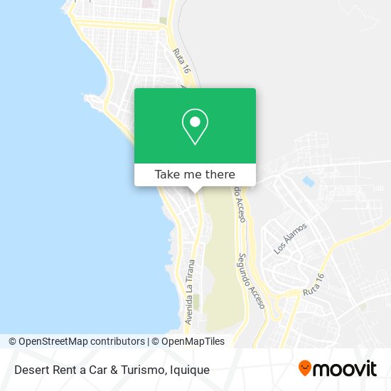 Desert Rent a Car & Turismo map