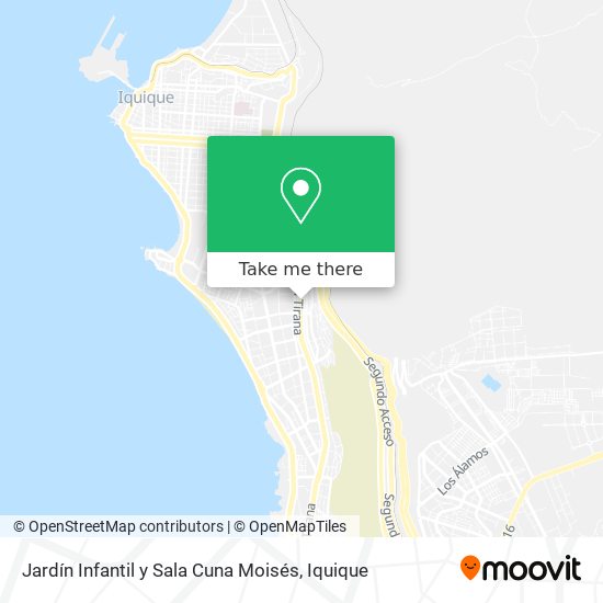 Jardín Infantil y Sala Cuna Moisés map